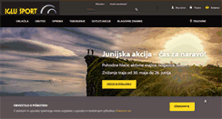 Desktop Screenshot of iglusport.si
